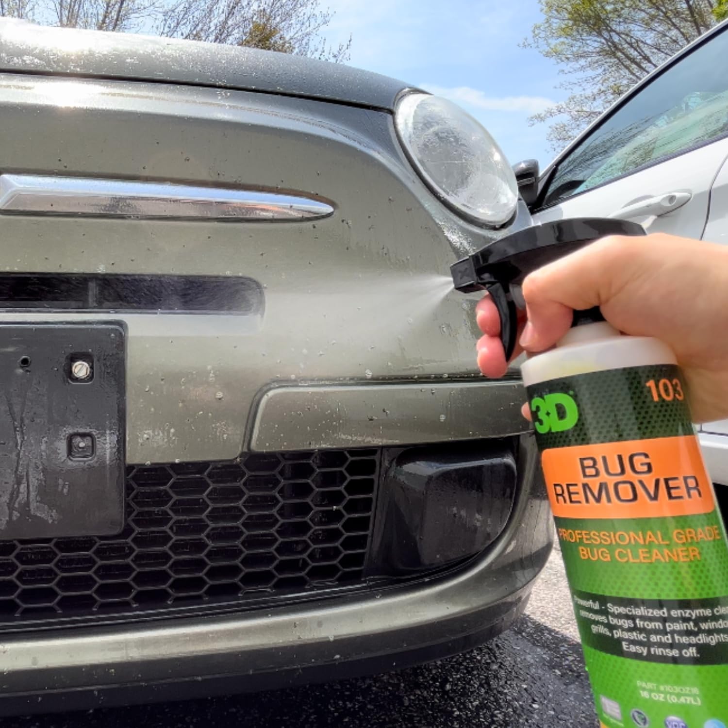 3D Bug Remover - All Purpose Exterior Cleaner & Degreaser to Wipe Away Bugs on Plastic, Rubber, Metal, Chrome, Aluminum, Windows & Mirrors, Suitable for use on Car Paint, Wax & Clear Coat - Image 6