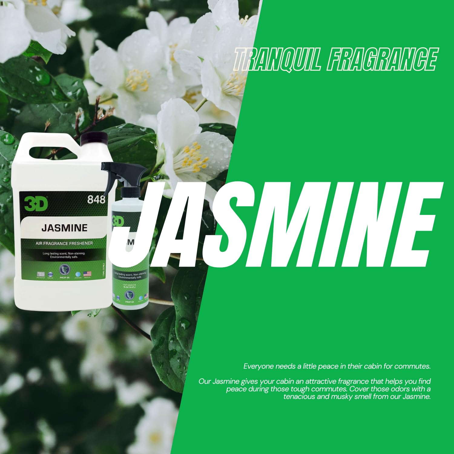 3D Car Air Freshener |16oz. | (Jasmine) - Image 3