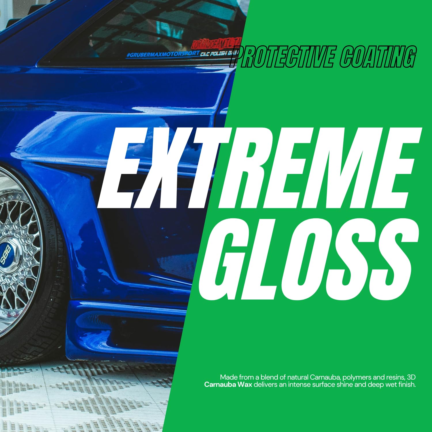 3D Carnauba Wax – Liquid Brazilian #1 Grade Wax for Deep Gloss & UV Protection | Easy Application | Safe on All Paint | Non-Staining Formula | Made in USA | 16 oz - Image 5