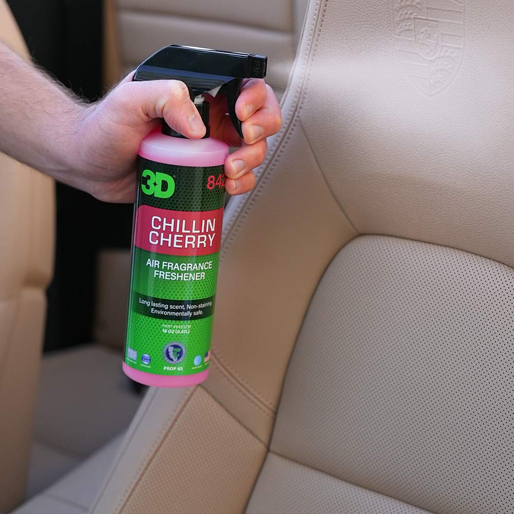 3D Chillin Cherry Car Air Freshener – 16oz Spray – Natural Cherry Scent from Real Fruit – Water-Based, Non-Toxic, Safe for Pets & People – Long-Lasting Deodorizer - Image 7
