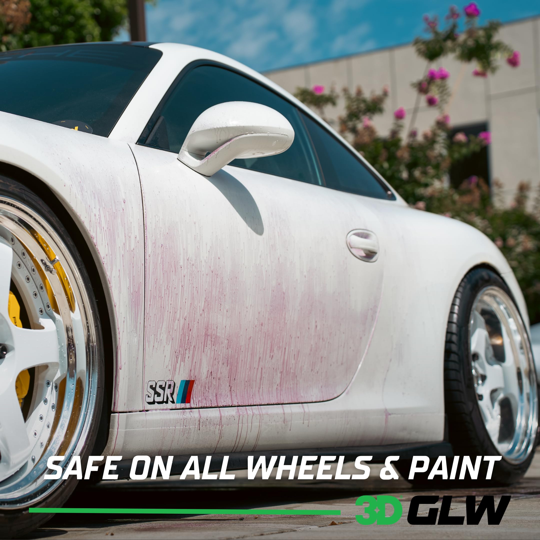 3D GLW Series Iron Remover – Fast Acting Fallout & Brake Dust Cleaner | pH Balanced Wheel & Paint Decontamination | DIY Detailing Spray | Made in USA |16 oz - Image 5