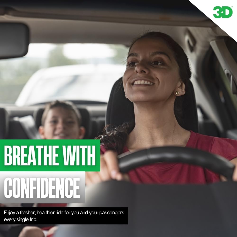 3D Odor Eliminator, GLW Series | Ultra Powerful Air Freshener | Long Lasting Odor Relief | Neutralizes Unwanted Smells | Fresh Scent | DIY Car Detailing (64 Oz) (64OZ) - Image 6