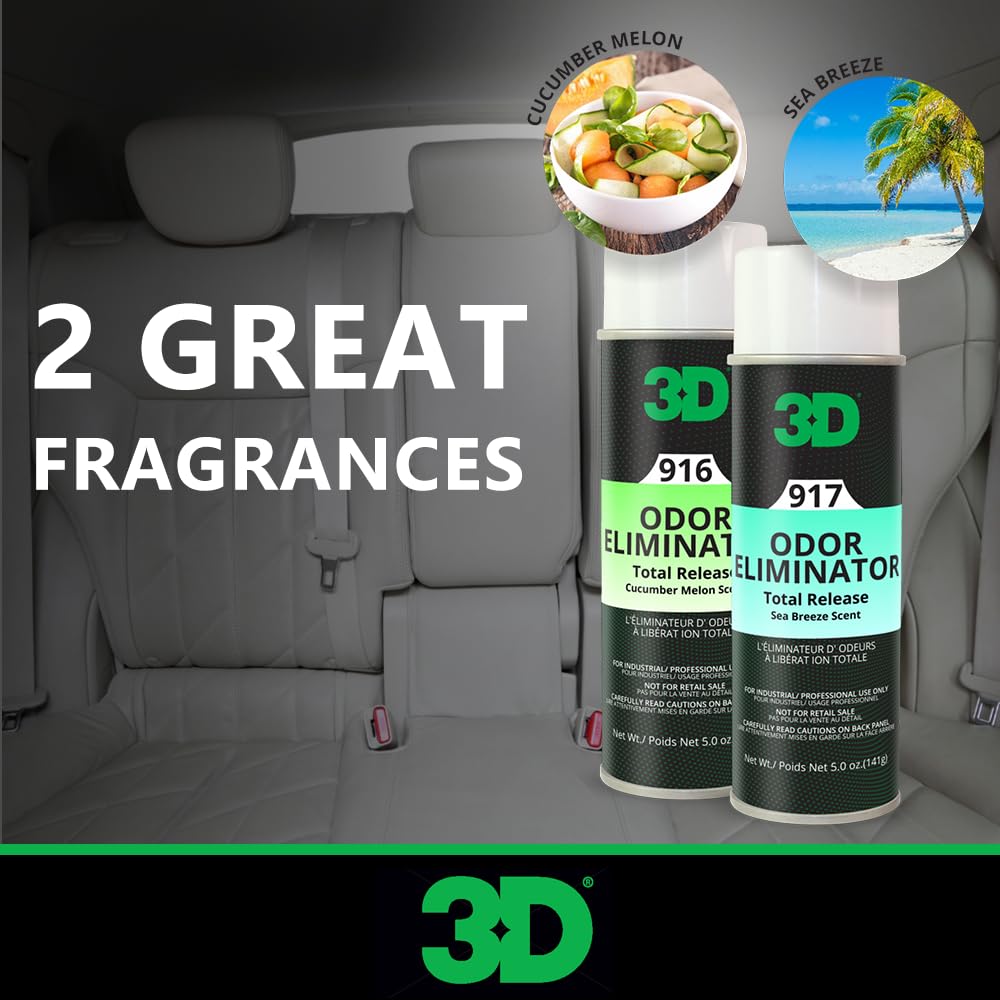 3D Odor Eliminator Total Release Fogger, Powerful Air Freshener and Odor Control, Aerosol Bomb Neutralizes Unwanted Smells in Home Office RV, Cucumber Melon Scent, 5 oz - Image 4